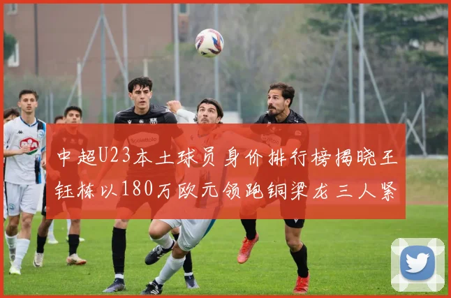 中超U23本土球员身价排行榜揭晓王钰栋以180万欧元领跑铜梁龙三人紧随其后